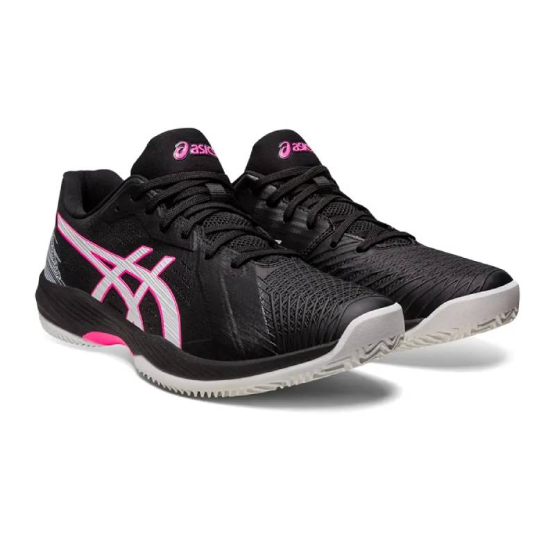Zapatilla Asics Solution Swift Ff Clay Negro Rosa 1041A299 002