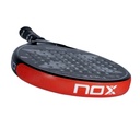Protector Nox Rojo Logo Blanco texturizado
