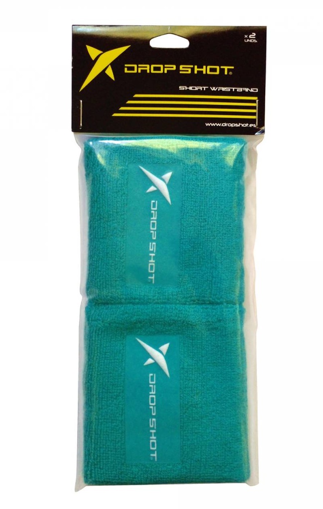 MUÑEQUERA DROP SHOT CORTA AZUL