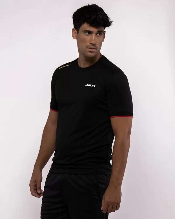 CAMISETA SIUX ELECTRA STUPA NEGRA FW23