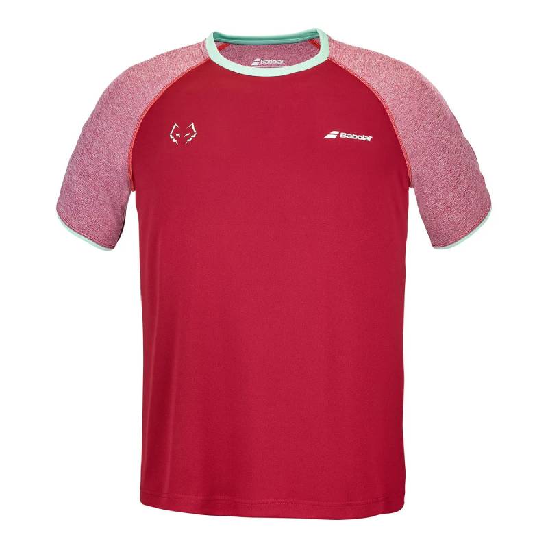 Camiseta Babolat Cn Tee Juan Lebron Roja
