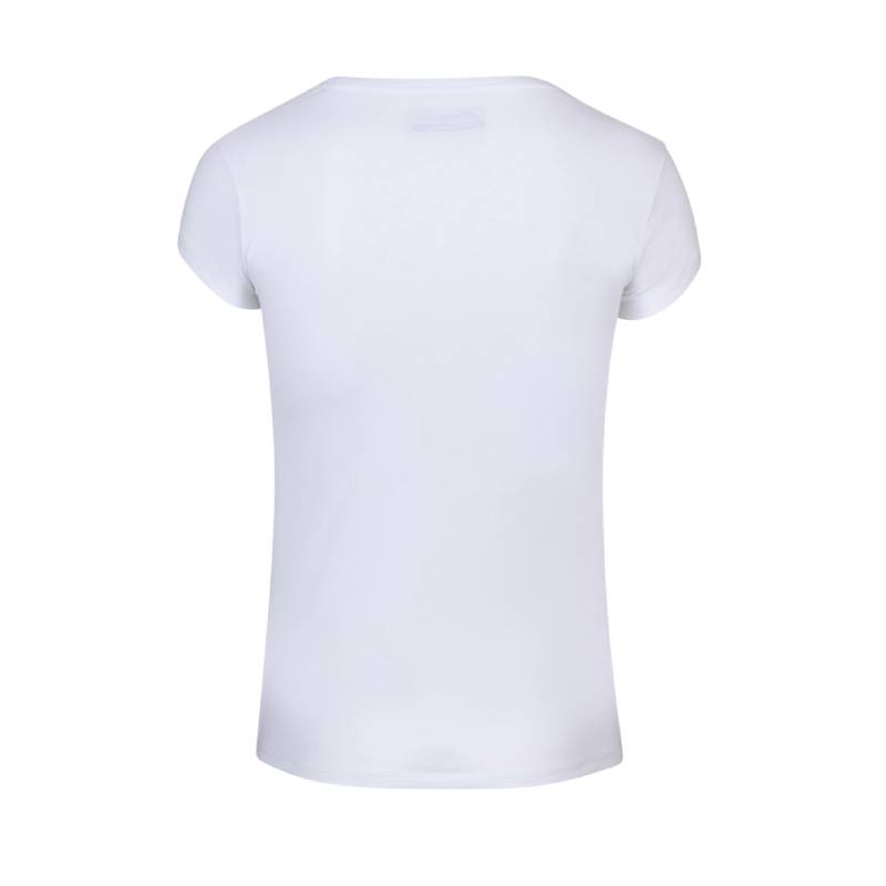 Camiseta Babolat Exs Tee Blanco Mujer