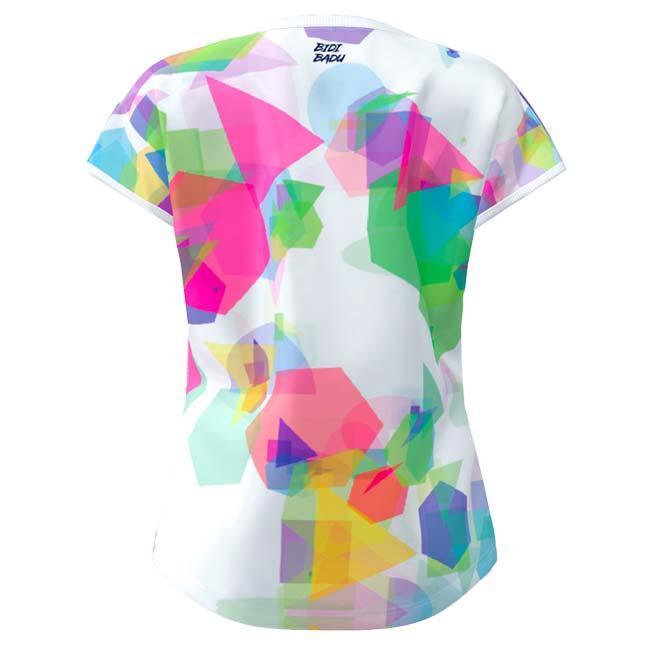 Camiseta  Bidi  Badu  Kaleido Capsleeve Blanco Mix Junior