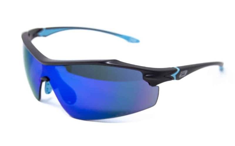 Gafa Addictive Sol Globber C2 Negro Mate Azul