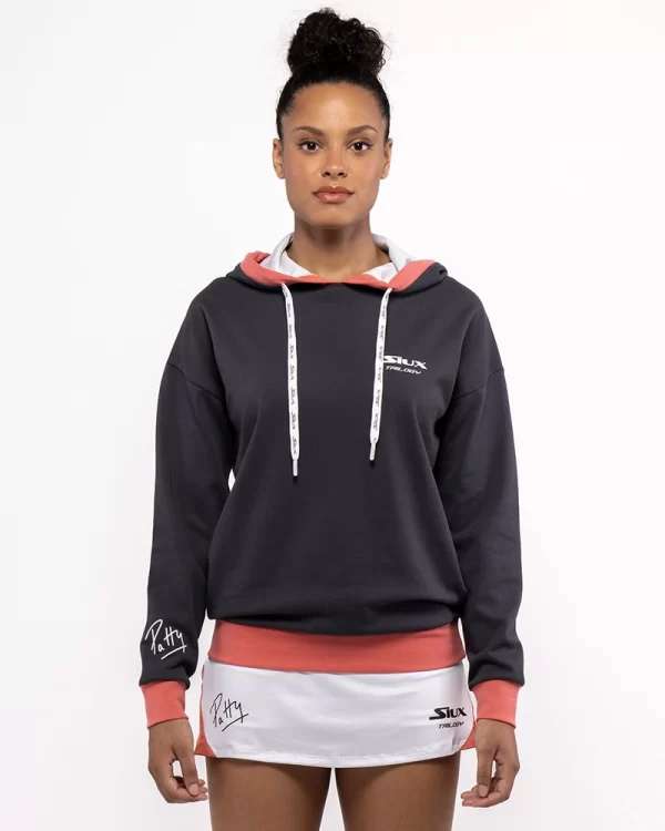 SUDADERA SIUX TRILOGY PATTY GRIS FW23