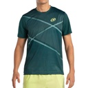 Camiseta Bullpadel Ladra Verde Oscuro
