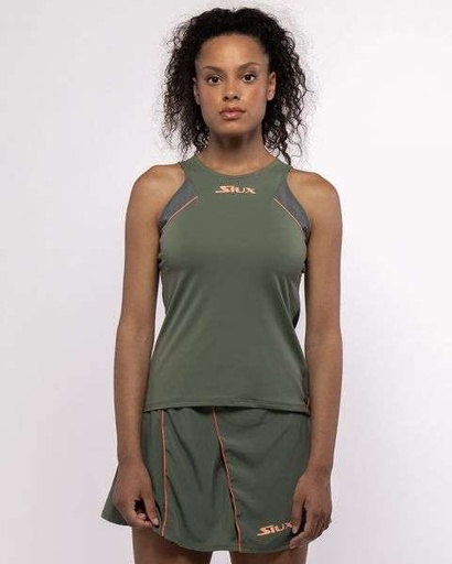 CAMISETA SIN MANGAS SIUX MUJER WISH GREEN